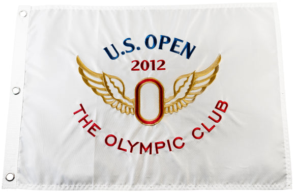 2012 US Open Official Embroidered Pin Flag - Olympic Club (Lake Course)