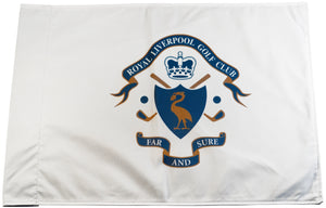 Royal Liverpool Golf Club Official Embroidered Pin Flag