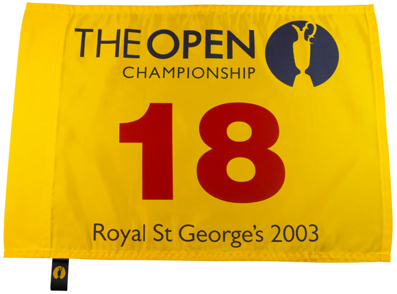 2003 (British) Open Championship Official Pin Flag - 132nd Royal St George's
