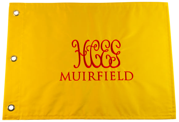 Muirfield Official Embroidered Pin Flag
