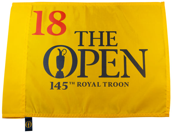 2016 (British) Open Championship Official Pin Flag - 145th Royal Troon