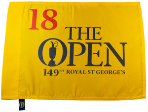 2021 (British) Open Championship Official Pin Flag - 149th Royal St George's