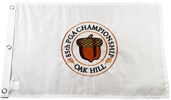 2003 PGA Championship Official Embroidered Pin Flag - Oak Hill Country Club (East Course)