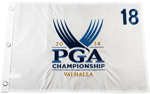2014 PGA Championship Official Embroidered Pin Flag - Valhalla Golf Club