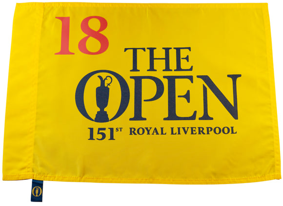 2023 (British) Open Championship Official Pin Flag - 151st Royal Liverpool