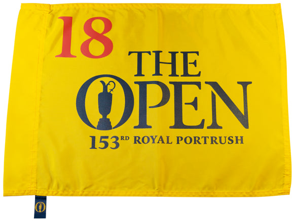 2025 (British) Open Championship Official Pin Flag - 153rd Royal Portrush