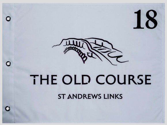 St Andrews Official Embroidered Pin Flag