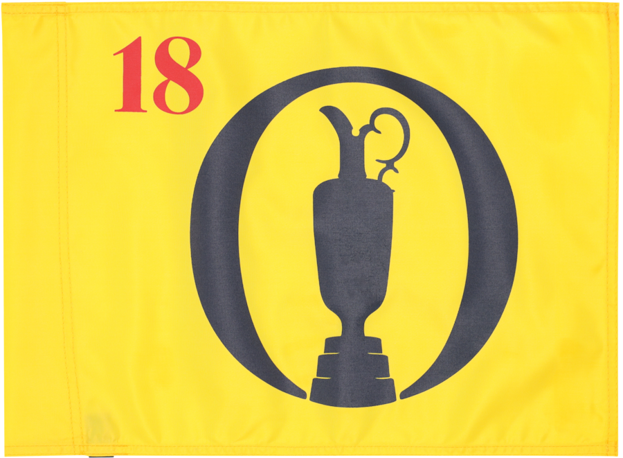 2018 (British) Open Championship Official Pin Flag - 147th