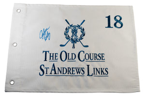 John Daly Signed St Andrews Golf Links Pin Flag