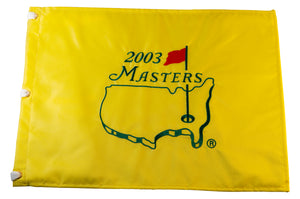 2003 Masters Tournament Embroidered Pin Flag - Augusta National Golf Club