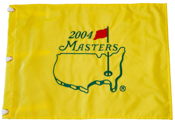 2004 Masters Tournament Embroidered Pin Flag - Augusta National Golf Club