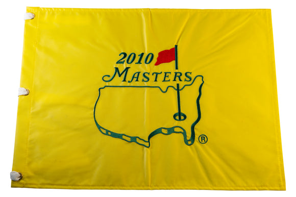 2010 Masters Tournament Embroidered Pin Flag - Augusta National Golf Club