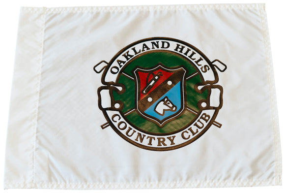 Oakland Hills Country Club Official Embroidered Pin Flag