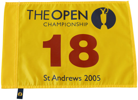 2005 (British) Open Championship Official Pin Flag - 134th St Andrews