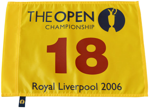 2006 (British) Open Championship Official Pin Flag - 135th Royal Liverpool