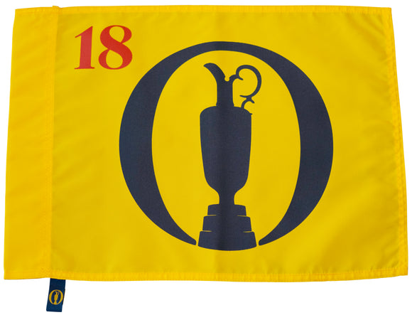 Undated Open Championship Claret Jug Official Pin Flag
