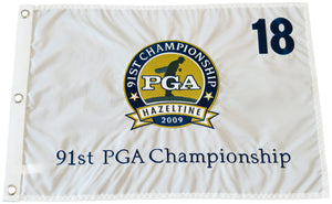 2009 PGA Championship Official Embroidered Pin Flag - Hazeltine National