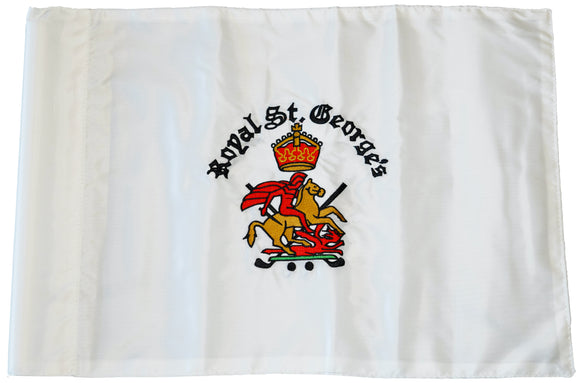Royal St George's Official Embroidered Pin Flag