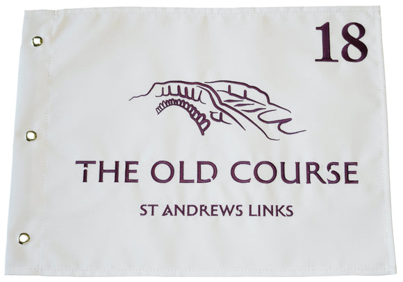 St Andrews Official Embroidered Pin Flag