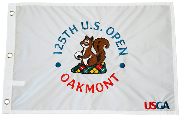 2025 US Open Oakmont Official Embroidered Pin Flag