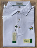 Masters Peter Millar White Solid Men's Polo Shirt (Size: Extra-Large XL)