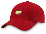 Masters Red Cotton Hat