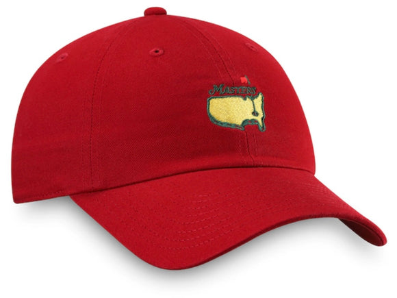 Masters Red Cotton Hat