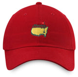 Masters Red Cotton Hat